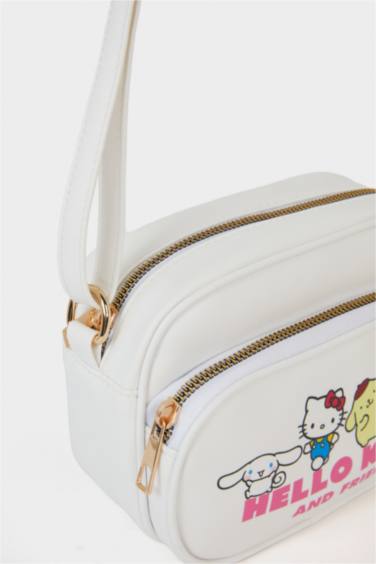 Kız Çocuk Hello Kitty Baskılı Çapraz Çanta