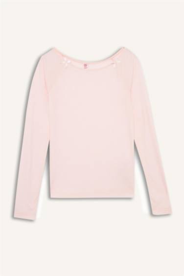 Regular Fıt Ribana Üst - Görsel 7