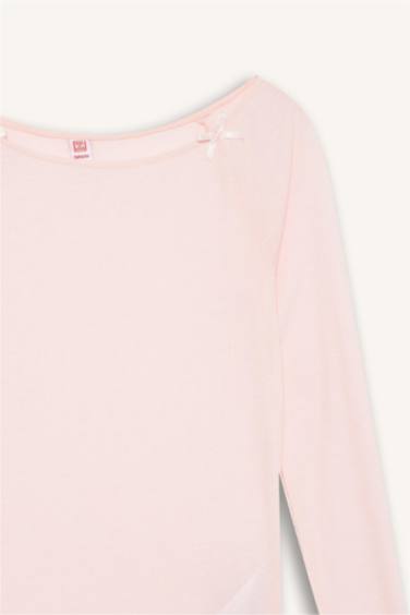 Regular Fıt Ribana Üst - Görsel 8