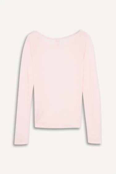 Regular Fıt Ribana Üst - Görsel 9