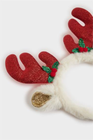 Woman Christmas Reindeer Themed Headband