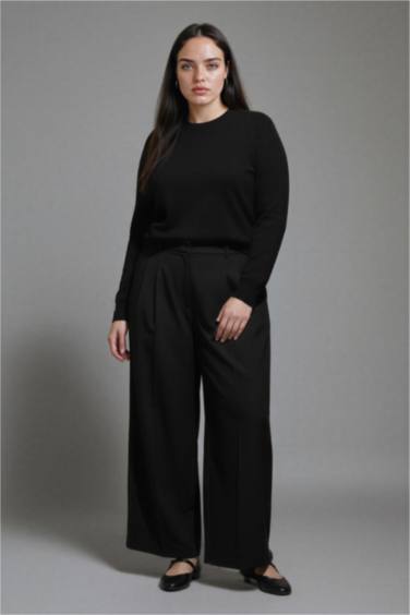 Regular Fit Bisiklet Yaka Triko Kazak