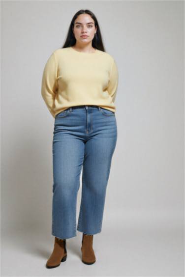 Regular Fit Crew Neck Knitwear Pullover