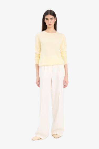 Regular Fit Crew Neck Knitwear Pullover