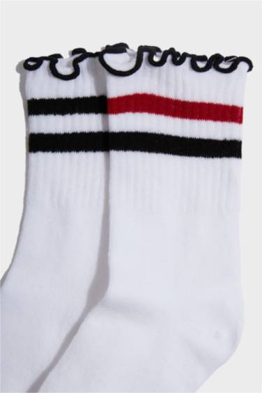 Girl 2 Piece Cotton Long Sockss