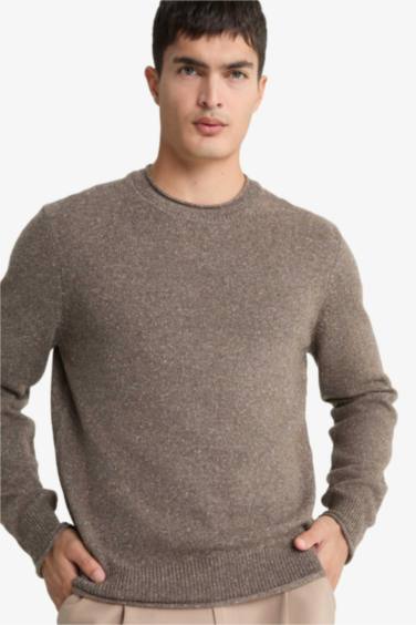 Standard Fit Crew Neck Knitwear Pullover