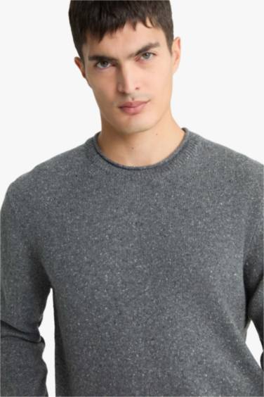 Standard Fit Crew Neck Knitwear Pullover
