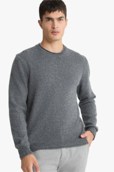 Standard Fit Crew Neck Knitwear Pullover