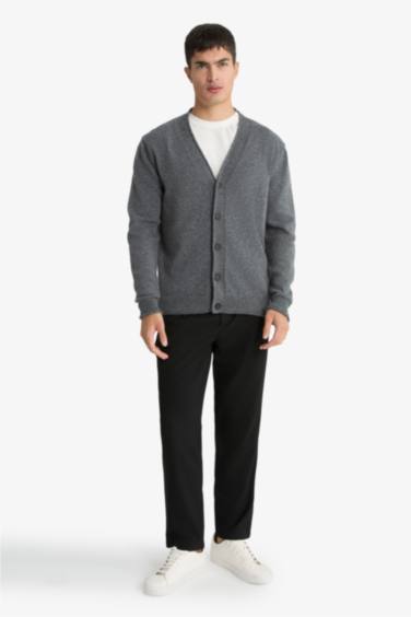 Relax Fit V-Neck Knitwear Cardigan