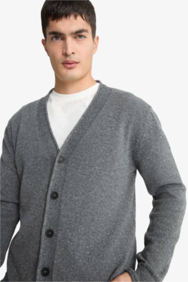 Relax Fit V-Neck Knitwear Cardigan