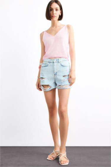 Loose Fit Knitwear Tank Top