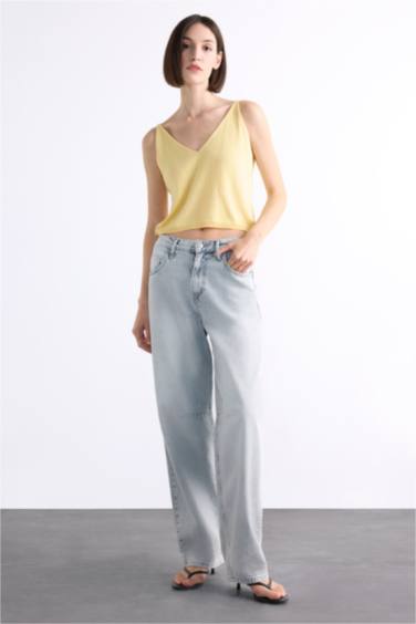 Loose Fit Knitwear Tank Top