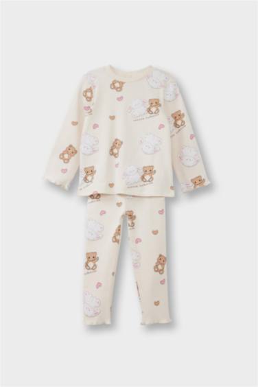 2 piece Regular Fit Knitted Pyjamas