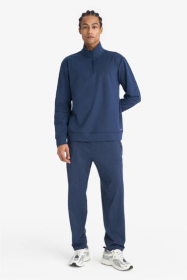 Standart Fit Sporcu Sweatshirt,