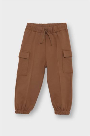 بنطرون بجامة رياضي ولادي قصة عادية بجيب كارجو