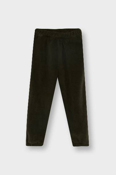 Baby Boy Fleece Stand Collar Sweatshirt Sweatpants 2 Piece Set