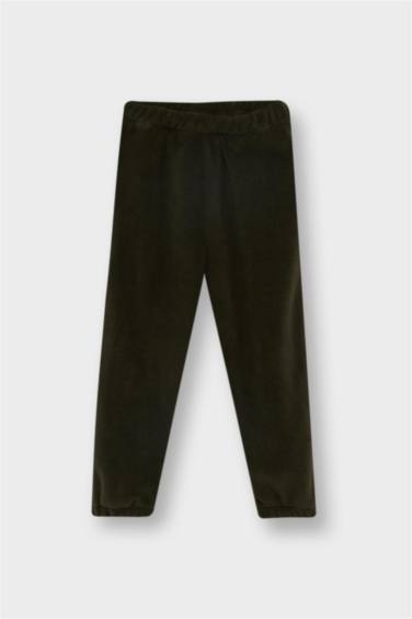 Baby Boy Fleece Stand Collar Sweatshirt Sweatpants 2 Piece Set