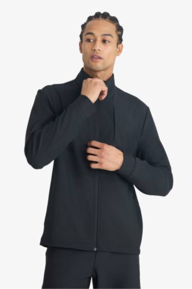 DeFactoFit Standart Fit Dik Yaka Fermuarlı Sweatshirt