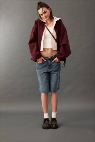 جاكيت خفيف تفتا بسحاب