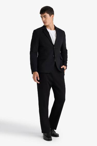 Slim Fit Dar Kesim Blazer Ceket