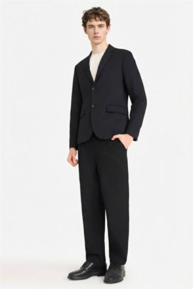 Slim Fit Dar Kesim Blazer Ceket