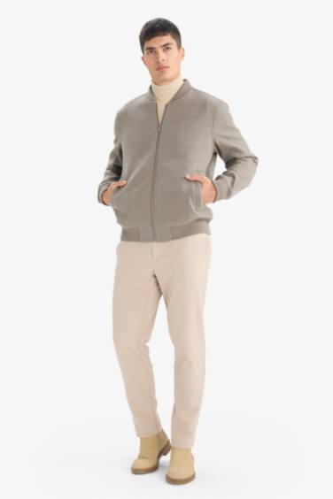 Regular Fit Lined Cachet Puffer Jacket