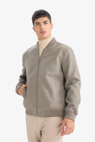 Regular Fit Lined Cachet Puffer Jacket