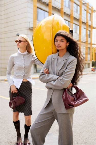 Slim Fit Taffeta Blazer