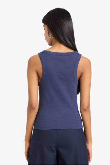 Fıtted Fitilli Kaşkorse Atlet - Görsel 5