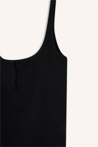 Fitted Rib Tank Top