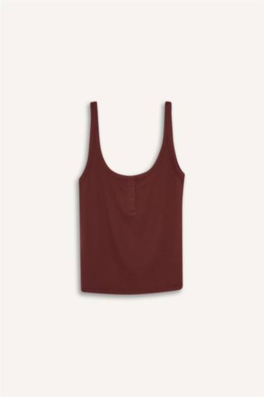 Fitted Rib Tank Top