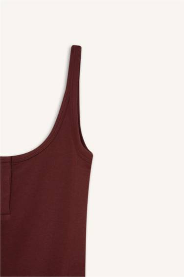Fitted Rib Tank Top