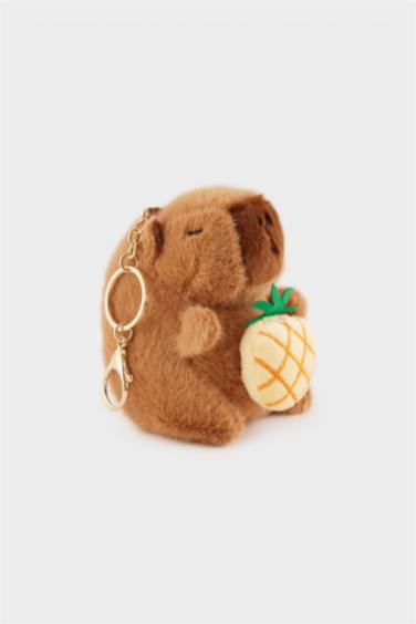 Kadın Sincap Temalı Charm Anahtarlık