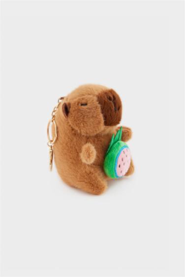 Kadın Sincap Temalı Charm Anahtarlık