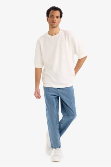 Джинсы Balloon Fit с широкими штанинами