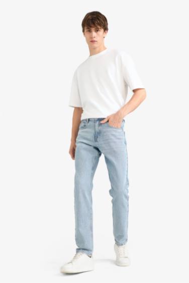 سروال جينز قصة عادي منتظم برجل عادي