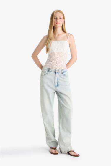 Coool Fitted Dantel Bodysuit