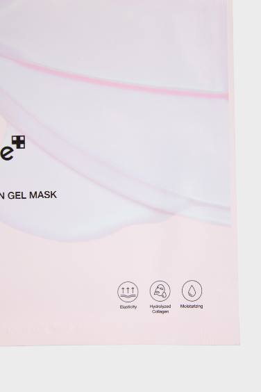 PDRN Pink Collagen Gel Mask 28gr – Elastikiyet Koruyucu & Besleyici Kolajenli Jel Yüz Maskesi