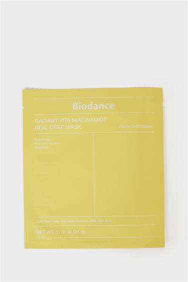 Biodance Radiant Vita Niacinamide Real Deep Maske 34gr – Koyu Leke Karşıtı & Cilt Parlatıcı Yüz Maskesi