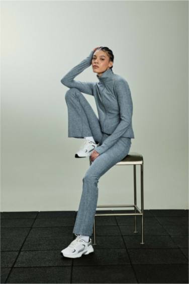 Flare Fit Standard Length Sports Sweatpants