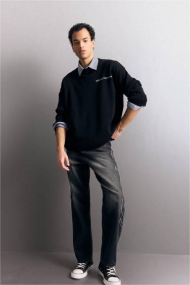 Oversize Geniş Kalıp Triko Kazak