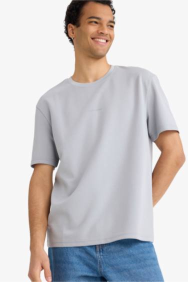 Regular Fit Crew Neck Short Sleeve T-Shirt