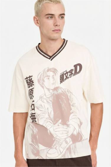 Initial D Loose Fıt Tişört