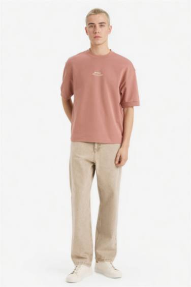 Дышащая футболка Loose Fit с принтом