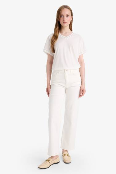 V-Neck Short-Sleeve T-Shirt