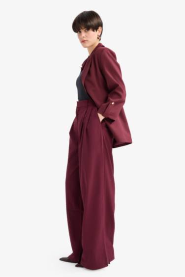 Wide Leg Double Pocket Trousers