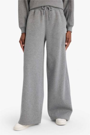 NBA Los Angeles Lakers Wide Leg Cepli Geniş Paça Standart Boy Eşofman Altı