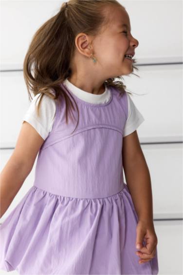 سيت بيبي بناتي فستان وبلوزة - قطعتين