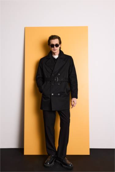 Straight Fit Trousers