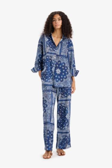 بنطلون بحر مطبوع قصة عادية من Fall in Love